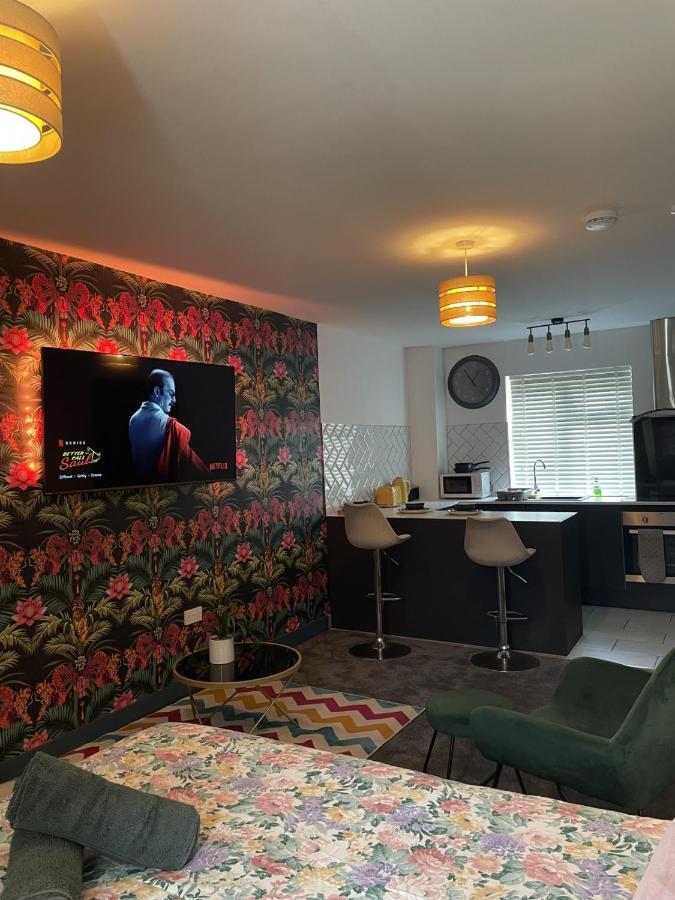 Luxury Studio Apartment Near Birmingham Citycentre Ngoại thất bức ảnh